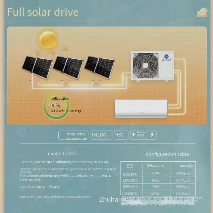 solar air conditioner