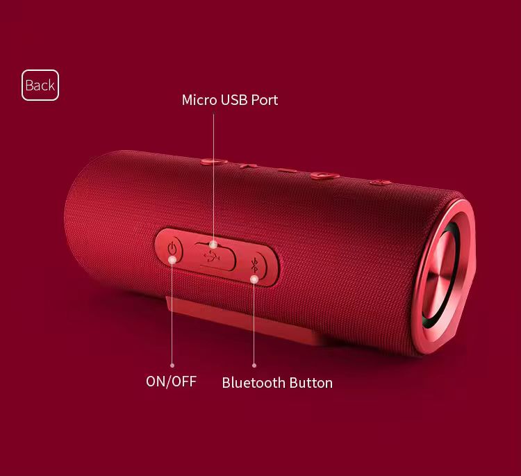 Bluetooth wireless portable speaker