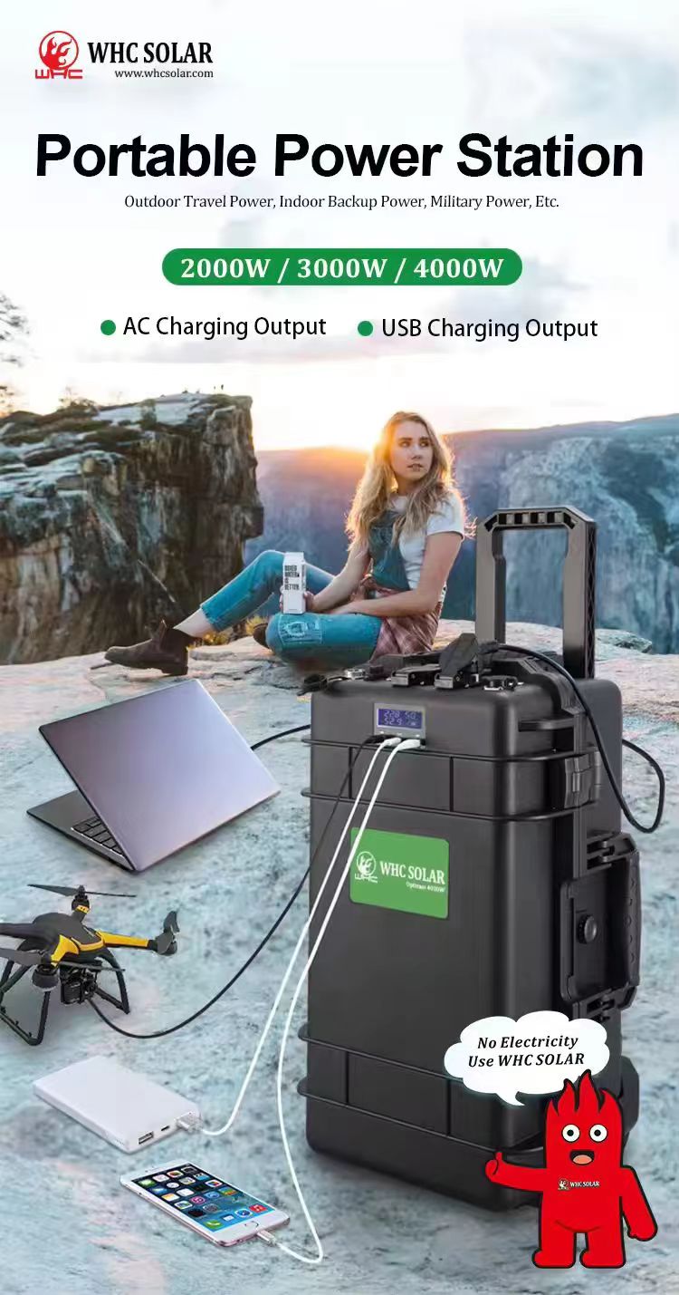 Portable solar generator