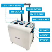 Portable solar generator